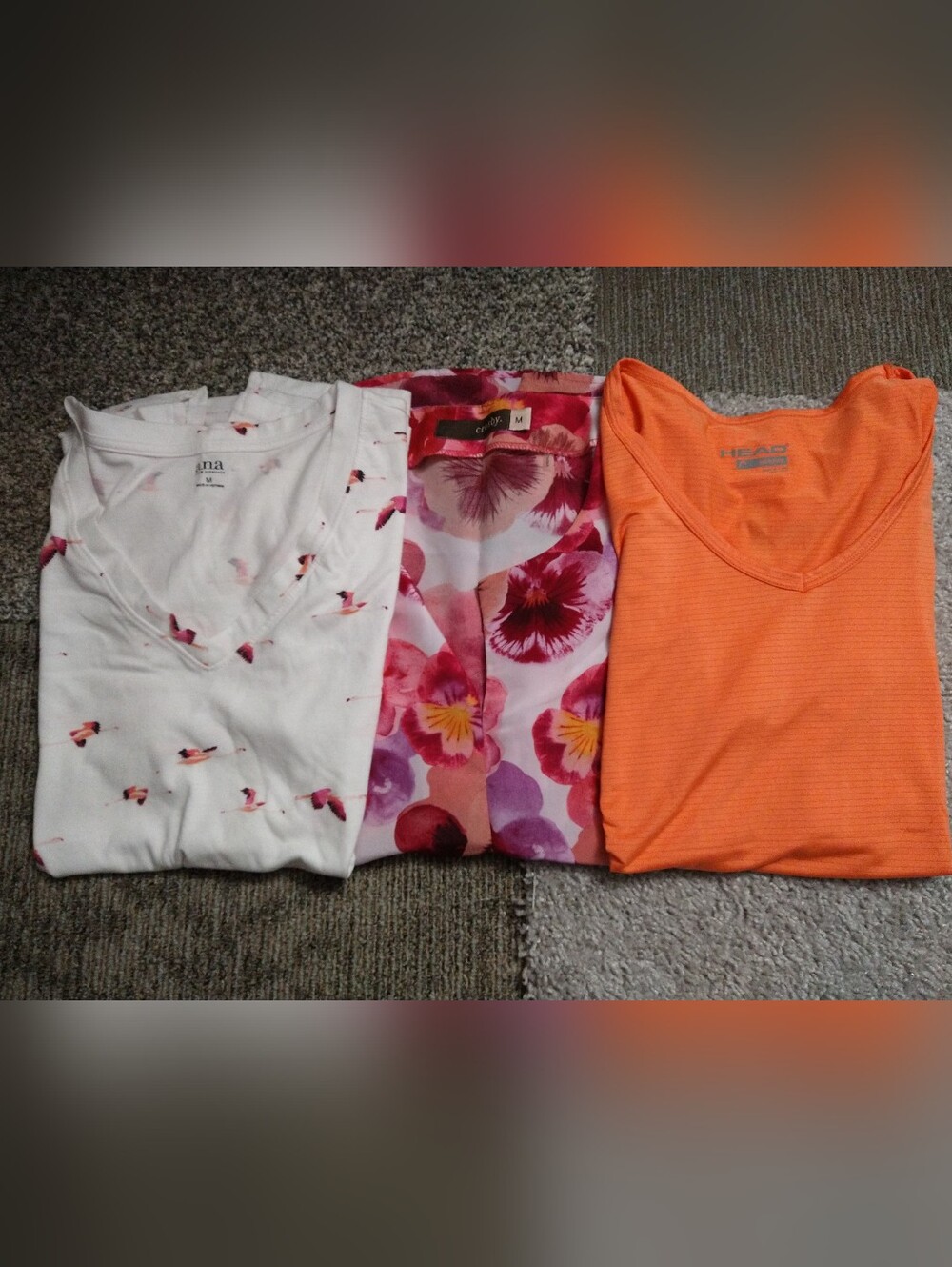 Bundle: Women's 3 Shirt Lot All Size Medium
